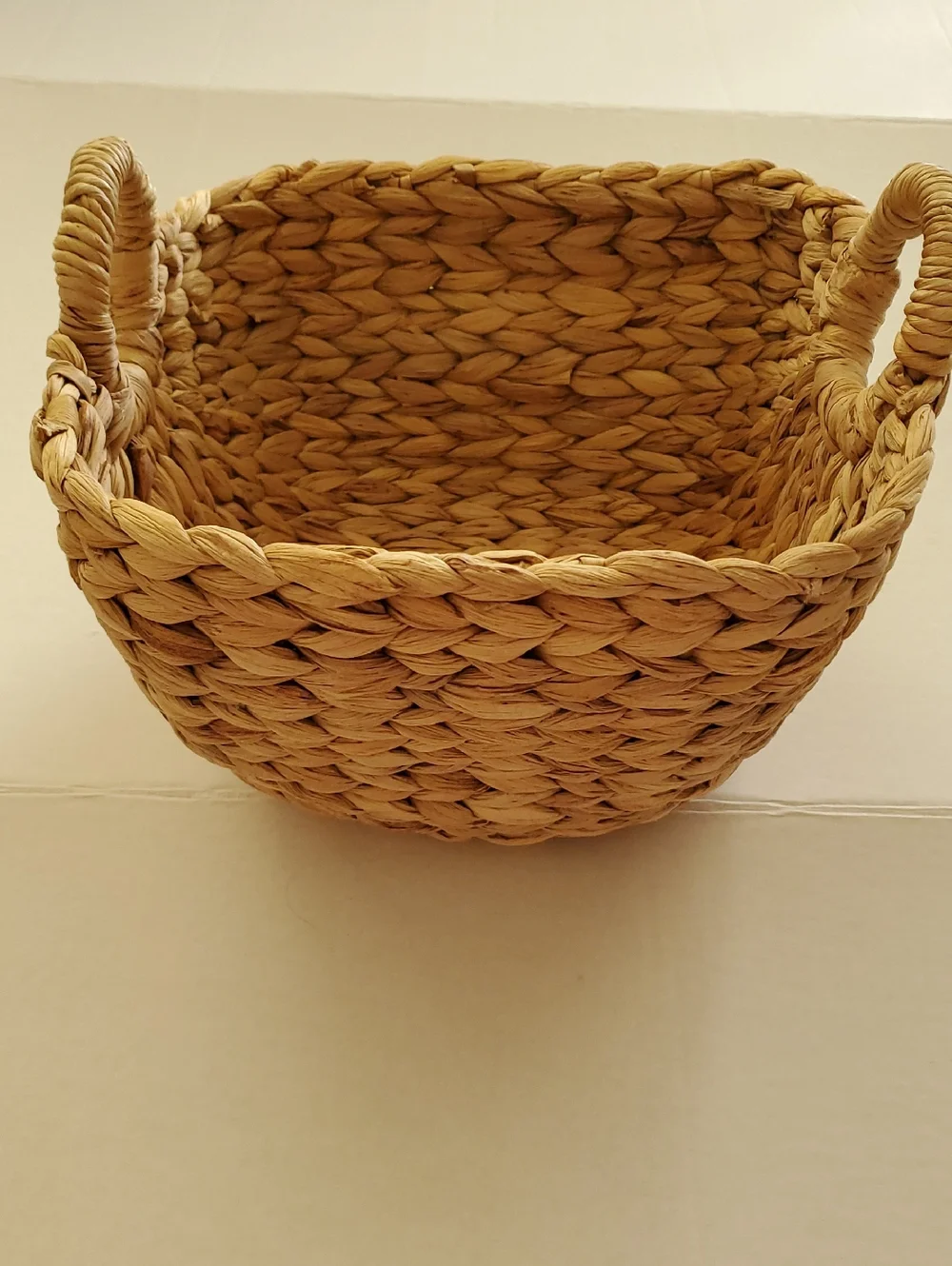 Seagrass Storage Basket with Handles